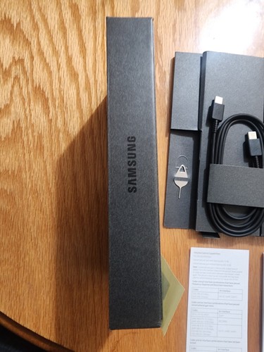 Samsung Galaxy S25 Ultra Titanium Black 256gb Empty Box Charging Cable Only - 第 4/9 張圖片