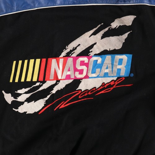 90s-00'S Jeff Hamilton JH DESIGN NASCAR Reversible Racing Jacket Men's L Siz... - Picture 15 of 17