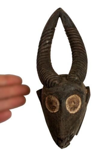 Maschera Passaporto Gouro Antilope - Arte Africana 22 Cm - Picture 3 of 6