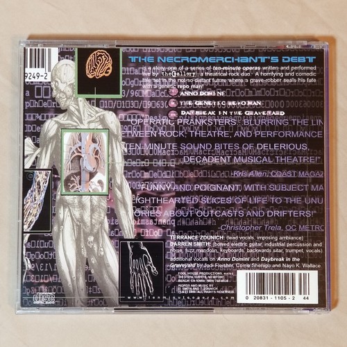 Repo! The Genetic Opera CD Soundtrack The Necromerchant's Debt Devil's Carnival - Picture 3 of 9