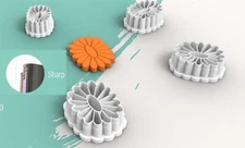 Flower 25 Clay Cutter