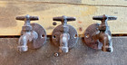 Set of 3 Cast Iron Spigot Style Hooks ... Great Home Decor...FREE SHIPPING!