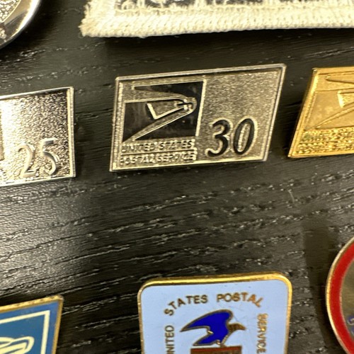 KOSTENLOSER VERSAND! Set 10 Vintage Post Service Pins Patch Service seltene Abzeichen - Bild 6 von 14