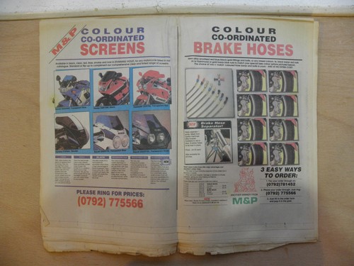 M&P ZUBEHÖRKATALOG EDITION 6 MOTORRADTEILE SWANSEA ANFANG 90er JAHRE - Bild 2 von 12