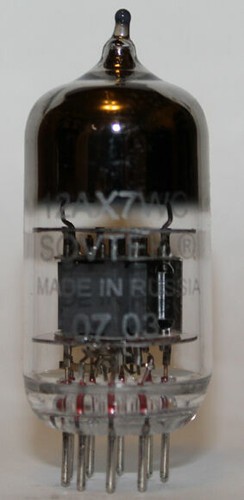 Sovtek 12AX7WC/12AX7/ECC83 Ultra Low Noise tubes, NEW - 第 2/2 張圖片