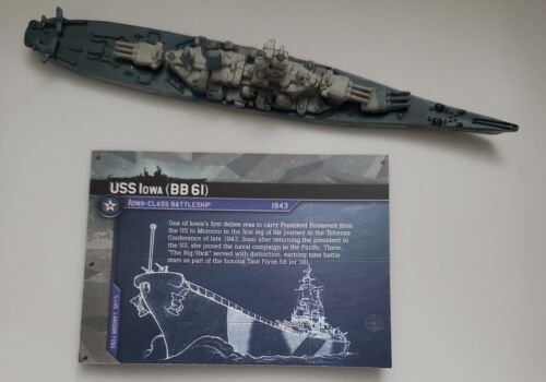 USS Iowa (BB 61) Achse & Verbündete Krieg auf See #27/64 US-Schlachtschiff - Bild 2 von 2