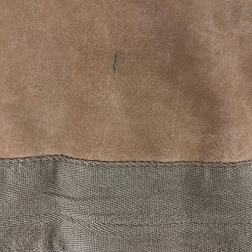 Black Rivet Womens Tan Suede faux Fur Leather Zip Jacket Large - Picture 13 of 13