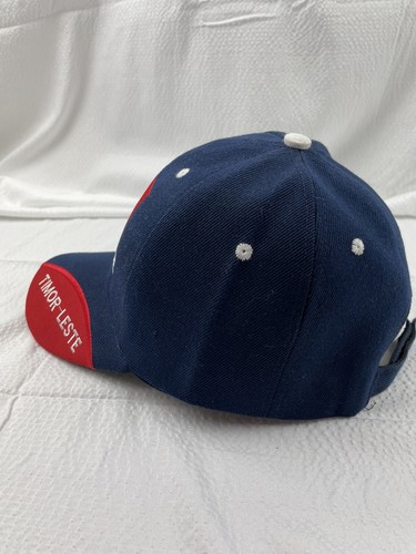 Baseball Cap Hat Timor Leste East Strapback Blue Flag Adjustable Dad Hat - Picture 4 of 6