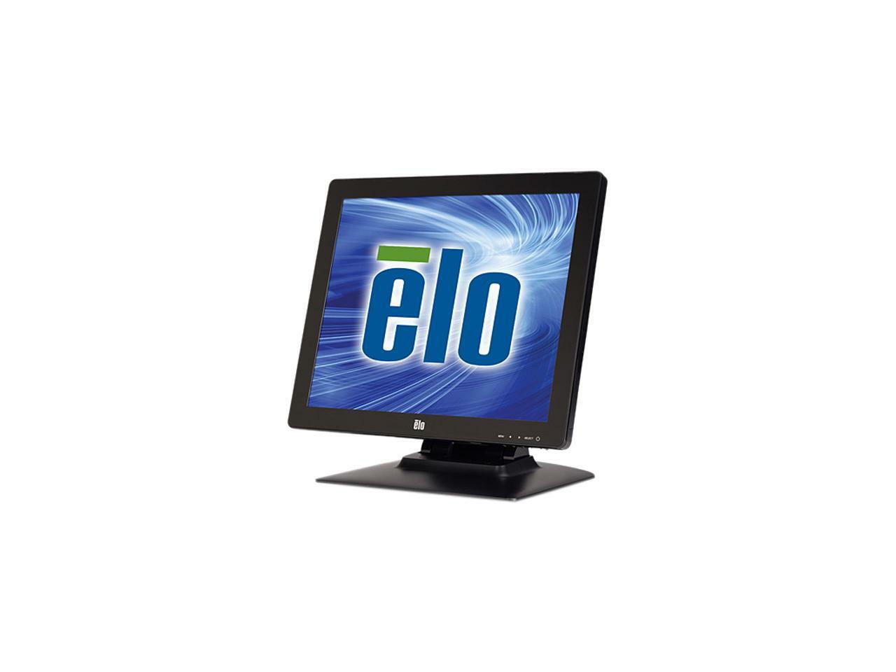 Elo E683457 1723L 17-дюймовый сенсорный монитор с основанием, экранным меню, встроенными динамиками, PCA