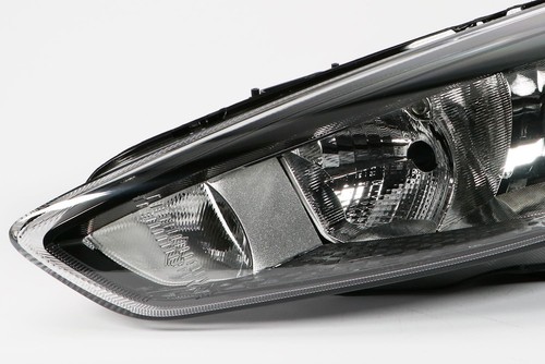 Ford Focus Headlight Left Black DRL 14-17 Headlamp Passenger N/S OEM Hella - Picture 11 of 12