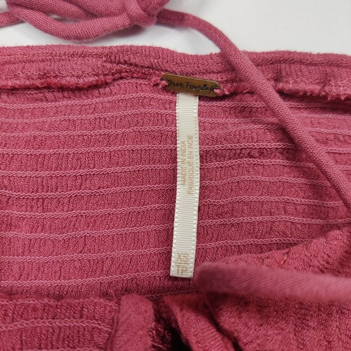 Free People Maxikleid Coconuts All Day XS Mauve Rosa Makramee Gaze Boho Beachy - Bild 11 von 19
