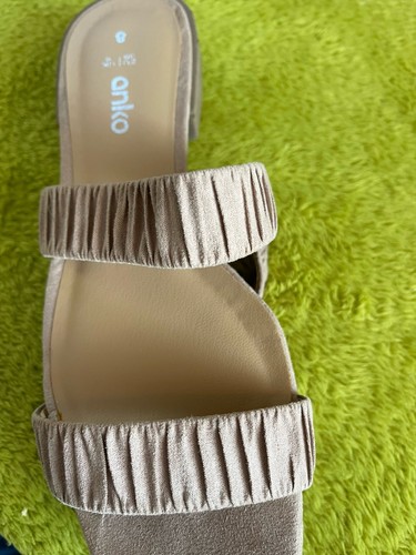 Ladies Sz 8 Anko Brand Blush Casual Slides Flats Shoes - Picture 3 of 4