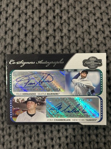 2008 Topps Co-Signers - Félix Hernández/Joba Chamberlain #CS-HC Autographs