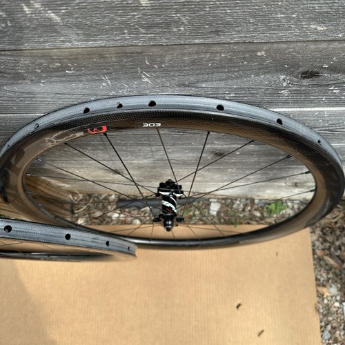 Neuer Zipp 303 F-Crest Schlauchreifen Laufradsatz, HG, 77/177 Naben, CX/Cyclocross Laufräder - Bild 3 von 16