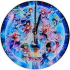 Table Clock/Wall Clock Key Visual Wall Clock "Macross BLUE MOON SHOW CASE I