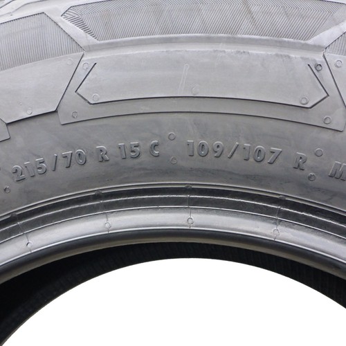 215 70 15C 2x CONTINENTAL 215/70 R15C 109/107R Van Winterreifen 9mm 2023 - Bild 6 von 8