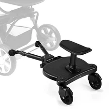 Universal Stroller Board with Detachable Seat,Stroller Board,Buggy Board Suit...