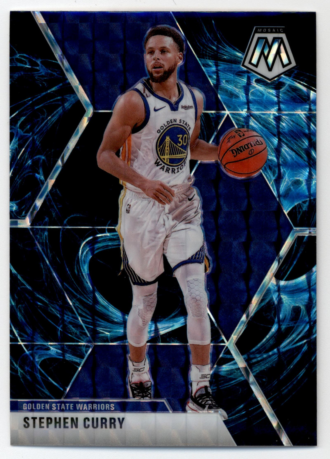 2019-20 Panini Mosaic Genesis #70 Stephen Steph Curry SP NM