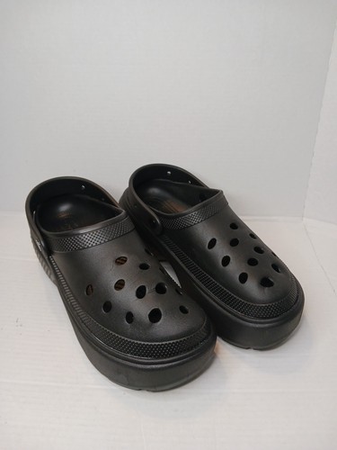 Crocs Stomp Clogs Men's Size 13 Black (SEE DESCRIPTION) - Picture 2 of 11