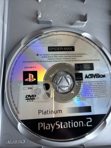 Spider-Man: The Movie Platinum (Sony PlayStation 2, 2003) con manual - Envío y devolución gratuitos - Imagen 4 de 4