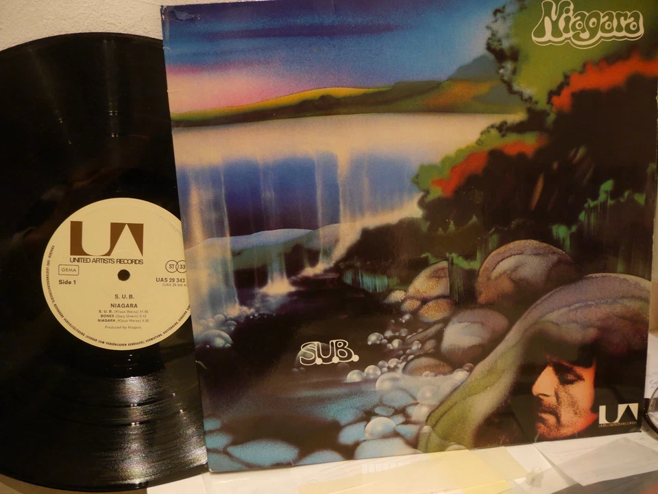 NIAGARA ,, S.U.B.  LP von 1972,, Klaus Weiss, Udo Lindenberg am Schlagzeug !! - Bild 2 von 4