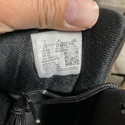 Jordan 12 Retro Playoffs 2022 Size 10 No Box - Picture 12 of 12