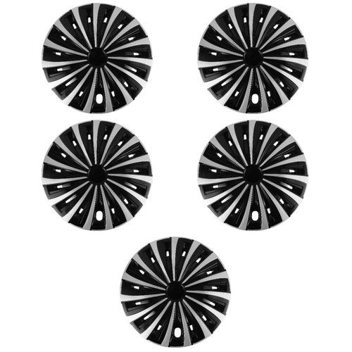 5 Pack Car Center Cover Travel Miss Decorative Wheel Covers Caps - Picture 3 of 12