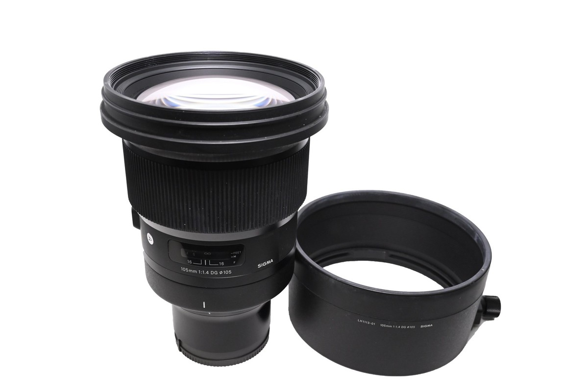 SIGMA Art 105mm F1.4 DG HSM - Black for sale online | eBay