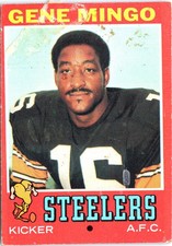 Gene Mingo 1971 Topps #227 Pittsburgh Steelers