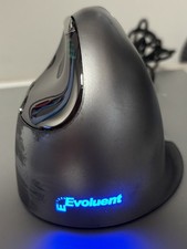 Evoluent VerticalMouse 4 VM4R Ergonomic Right-Handed Wired Mouse Tested