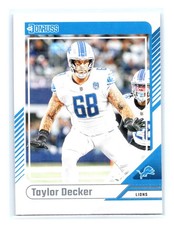 2024 Panini Donruss Football #281 Taylor Decker Detroit Lions