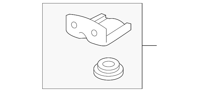 Soporte superior del radiador para Acura MDX 2014-2020 (N/P 74171-TZ5-A00)