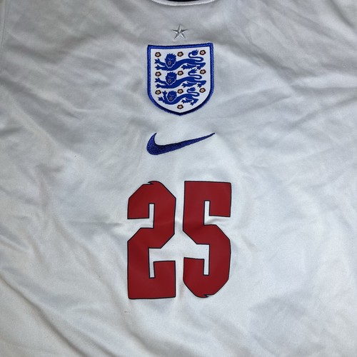 Maglia calcio Inghilterra Saka #25 Home 2020-2021 Nike adolescente taglia XL - Foto 3 di 10