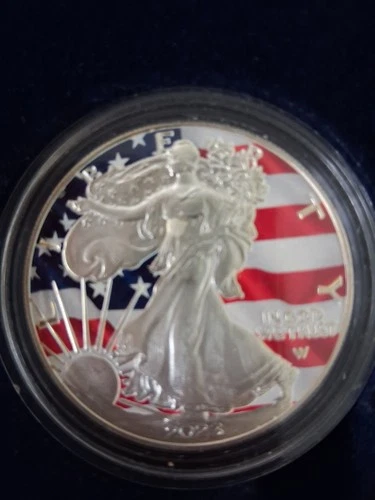 2024 Silver Eagle Colorized uncirculated