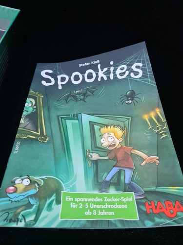 HABA Spookies Juego de Mesa Stefan Klob Raro Alemán Inglés Nuevo - Imagen 9 de 15