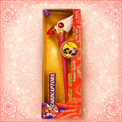 VINTAGE ANIME   ဗ  》20'' Cardcaptor Sakura 90's Clow Wand Cardcaptors