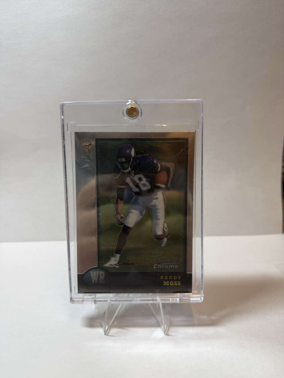 1998 Bowman Chrome Interstate Randy Moss #182 HOF 0ls