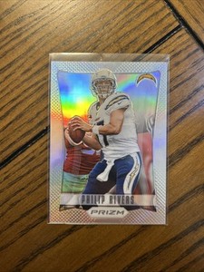 Philip Rivers 2012 Prizm Silver Clean Rare 1st Year Prizm SSP Chargers HOF