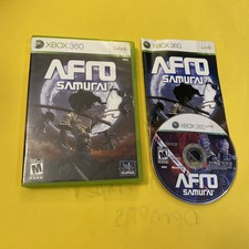 Afro Samurai (Microsoft Xbox 360, 2009) Tested And Works Great Xbox 360 Complete