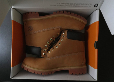 Timberland Men's Premium 6-Inch Waterproof Boot Wheat Nubuck 10061
