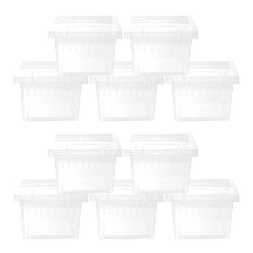 30 Pcs Spider Terrarium Reptile Feeding Box Snake Hatching Cage Container - Bild 11 von 12