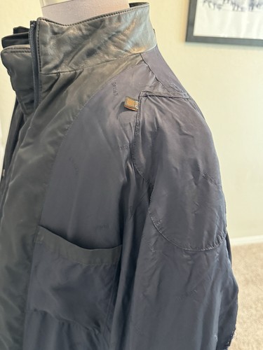 Belstaff Quilted/Insulated Moto Jacket with Button Flap Pockets/ Leather Trim - Picture 18 of 24