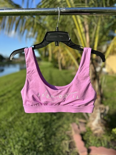 Size Medium Nike Swim Women’s Scoop Neck Bikini Top Summer Swim Top NESSB346 - Picture 2 of 9
