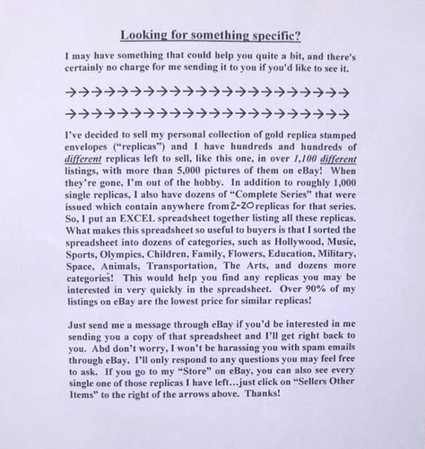 Dogs - Coonhound and Foxhound - 1984 22kt Gold Replica Stamps - SEE BELOW - Picture 2 of 4