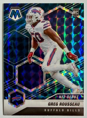 Greg Rousseau 2021 Panini Mosaic NFL Debut Rookie RC Genesis Mosaic #259 SSP - Bild 1 von 4