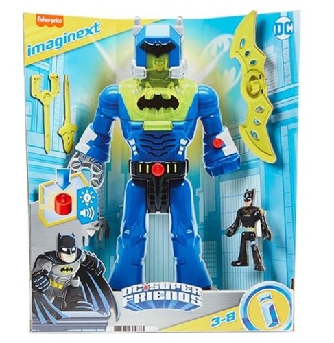 Fisher-Price Imaginext DC Super Friends Batman Insider & Exo Suit 12" w/ Figure - Picture 14 of 14
