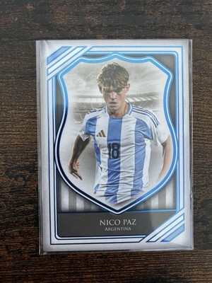 2025 Futera Unique World Football Edition 21 Nico Paz Heritage /19