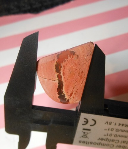 Fire Opal in Natural Matrix Jalisco Mexico 21.60ct 34mmx27mmx4-5mm - Picture 6 of 9
