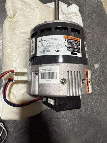 Emerson Ultratech ECM Motor With Computer 1/2 HP, 120-240 V 6.2/3.9 Amps 1PH - Picture 2 of 7