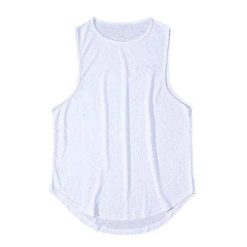 Camiseta sin mangas de gimnasio de verano para hombre ropa de malla secado rápido culturismo camiseta sin mangas - Imagen 27 de 30